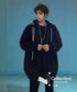 Spindle Cord Zip Hoodie
